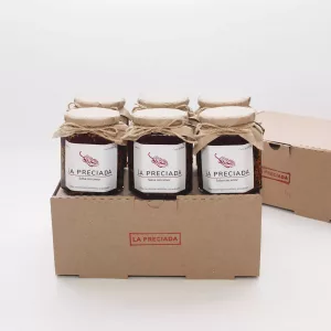 Paquete de 6 salsas Etiqueta blanca