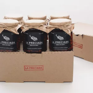 Paquete de 6 salsas Etiqueta negra