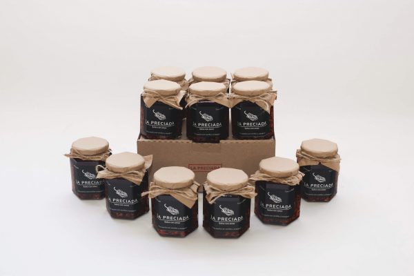 Paquete de 12 salsas Etiqueta negra