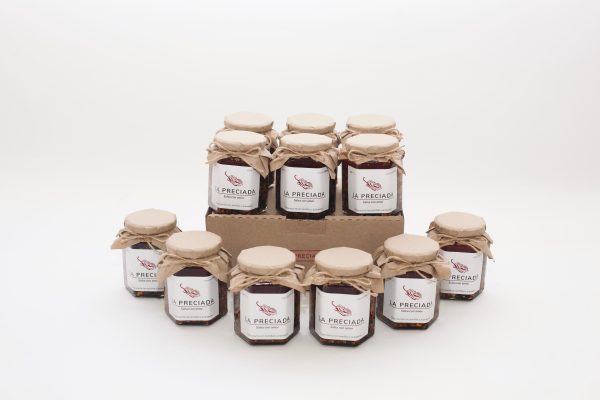 Paquete de 12 salsas Etiqueta blanca