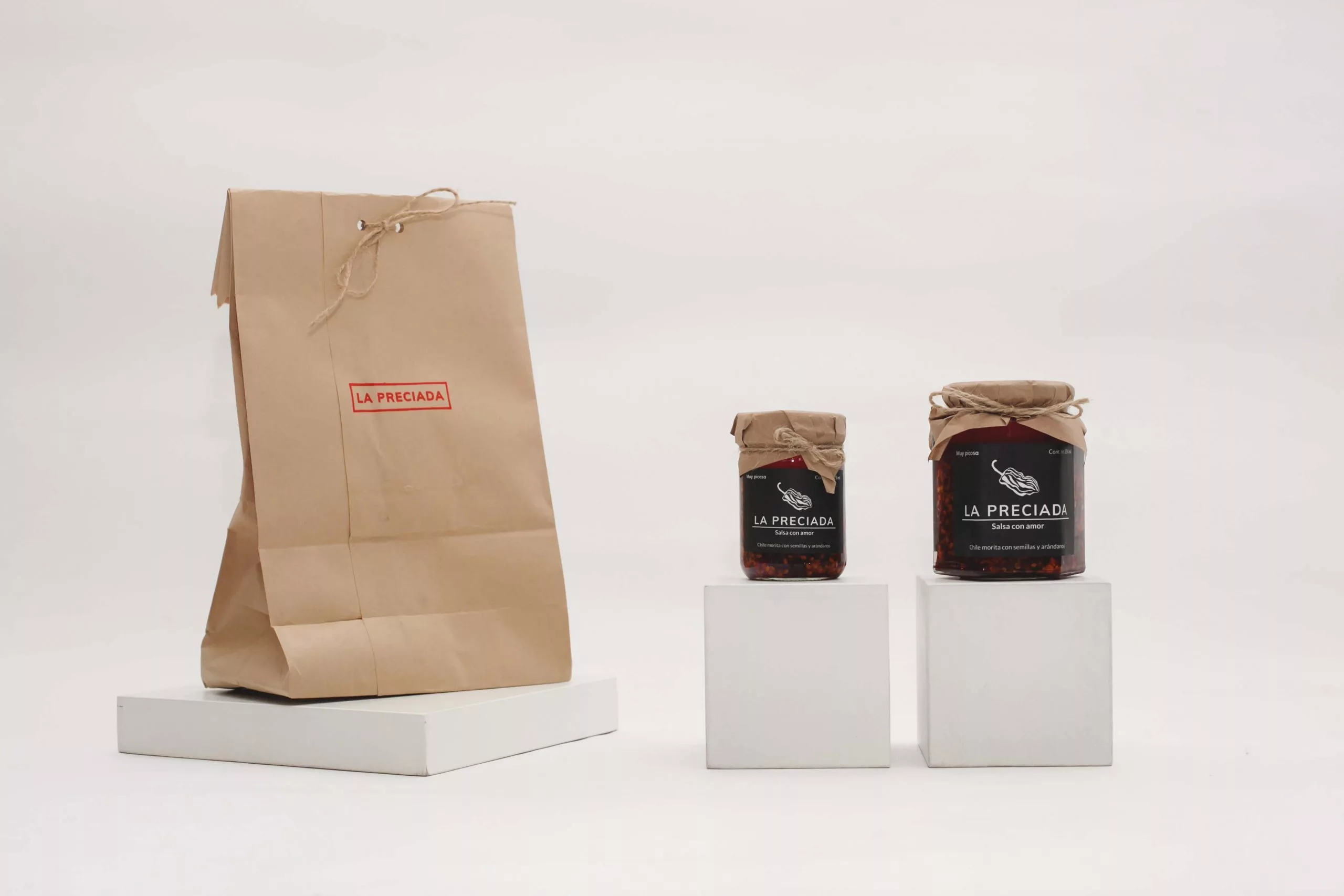 1 salsa Etiqueta negra