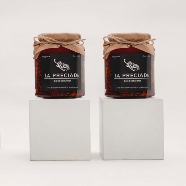 Paquete de 2 salsas Etiqueta negra