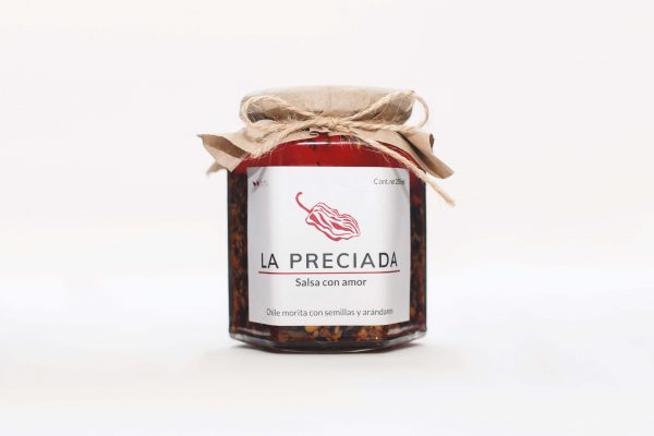 1 salsa Etiqueta blanca