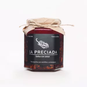 1 salsa Etiqueta negra